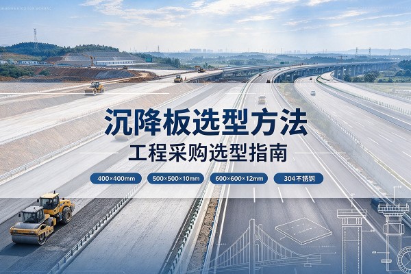 广德沉降板选择方法