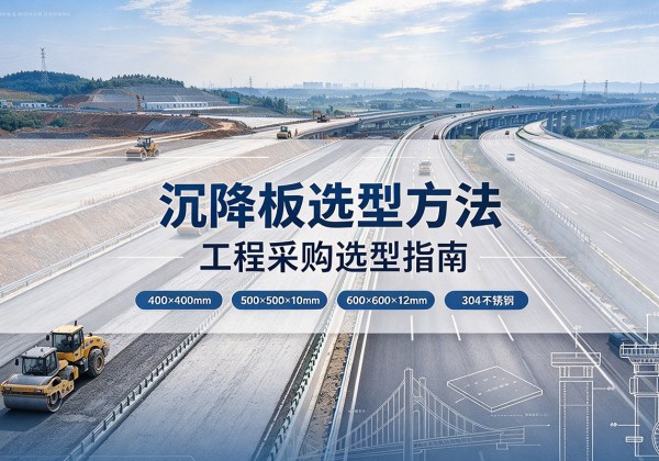 广德沉降板选择方法