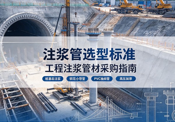 广德注浆管选型标准
